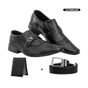 Kit-Sapato-Social-Preto-Fivela-Central-Carteira-e-Cinto-|-Freeland-Tamanho--41---Cor--PRETO-0